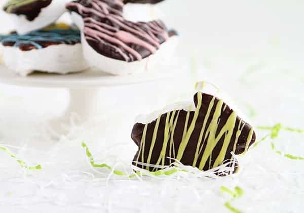 复活节启发巧克力覆盖自制棉花糖！