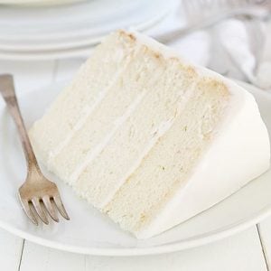 完美的白蛋糕