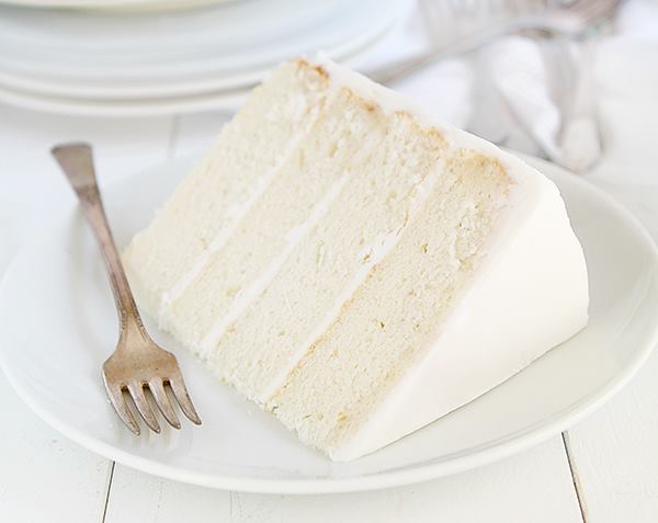 完美的白蛋糕