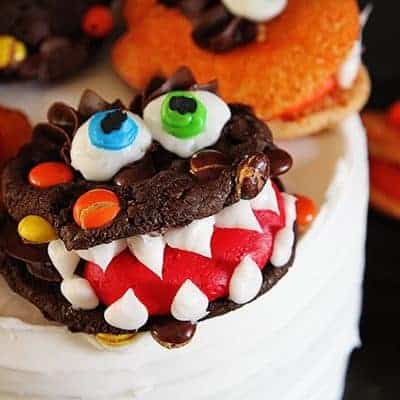 怪物蛋糕与怪物饼干{cookie装饰教程} #halloween #cookies bob投注体育网站#cake