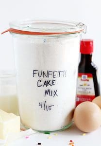 自制Fufetti蛋糕混合！