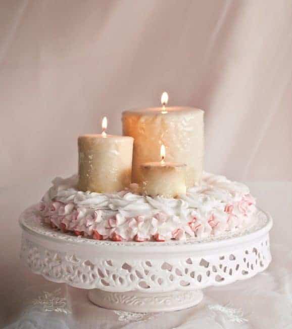 来自www.ytruite.net的蜡烛玫瑰惊喜蛋糕
