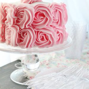 玫瑰蛋糕派对