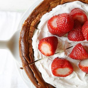 草莓芝士蛋糕#芝士蛋糕
