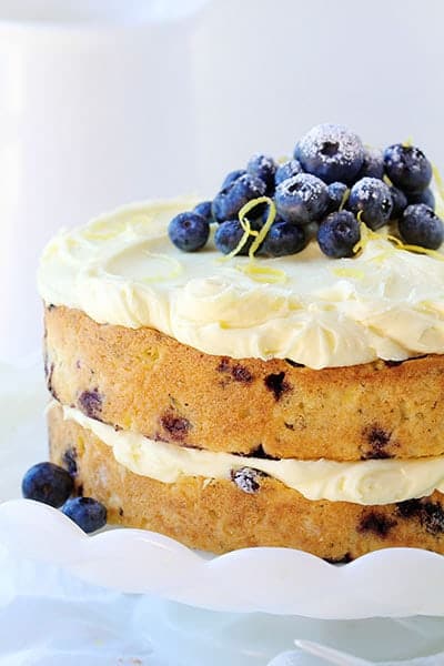 柠檬蓝莓蛋糕食谱