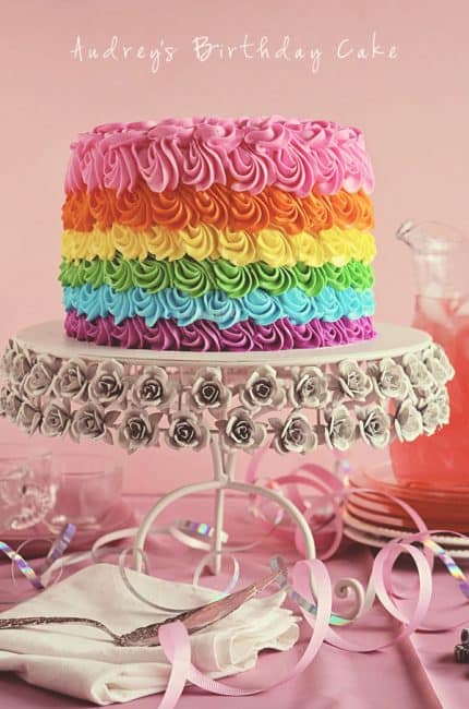 彩虹蛋糕!