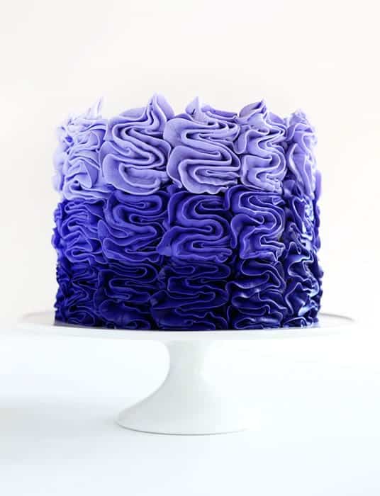 你不会相信这蛋糕有多简单……一个窍门和三种颜色就够了!