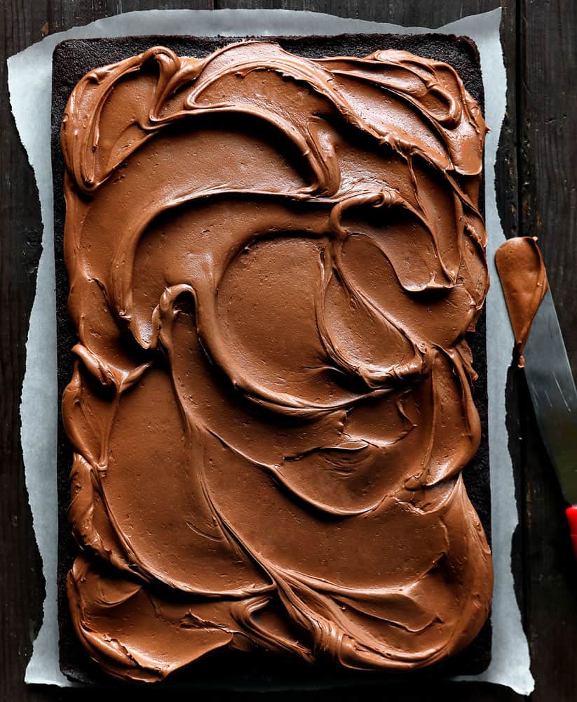 上面最好的巧克力蛋糕图片