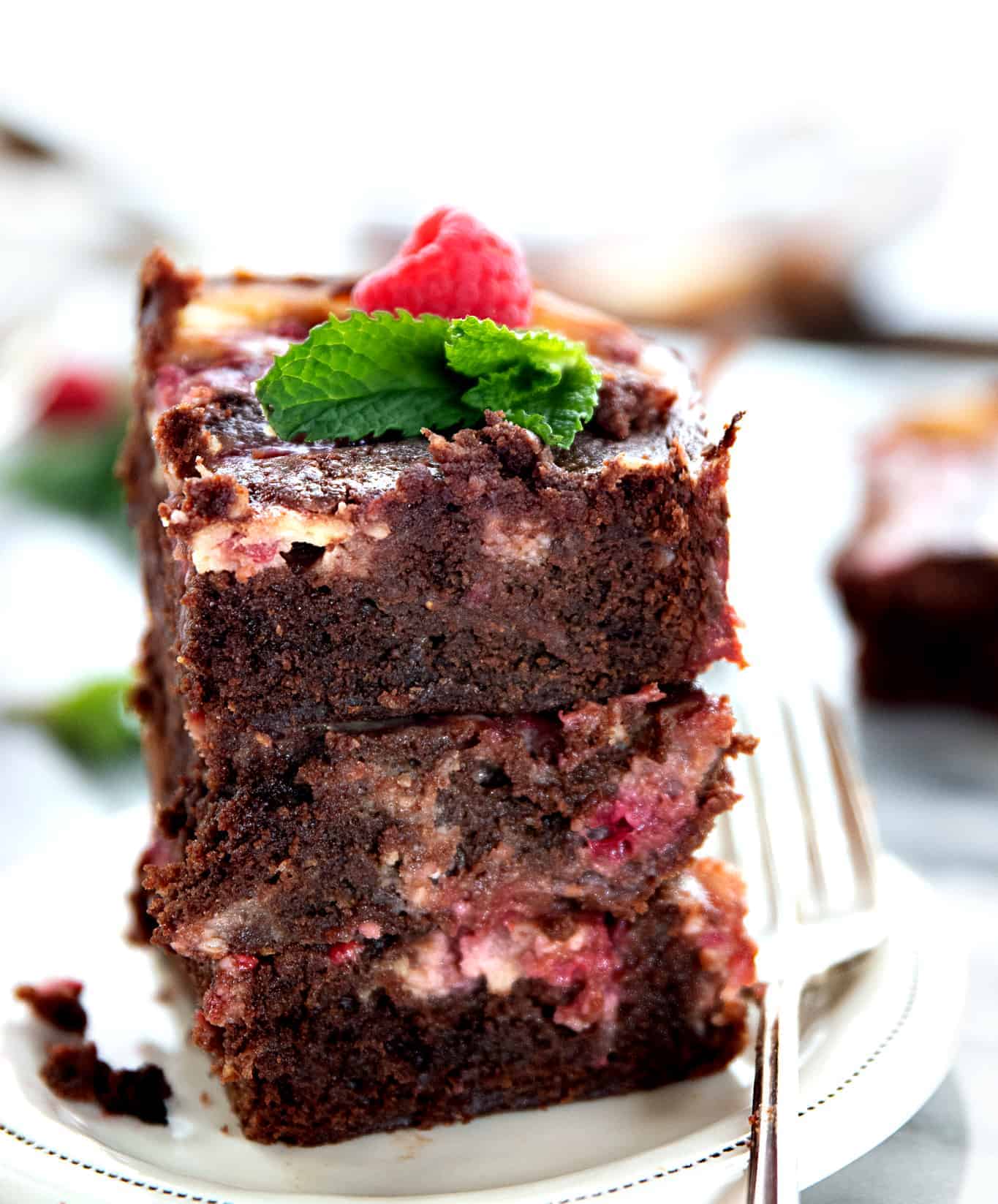 树莓芝士蛋糕巧克力蛋糕