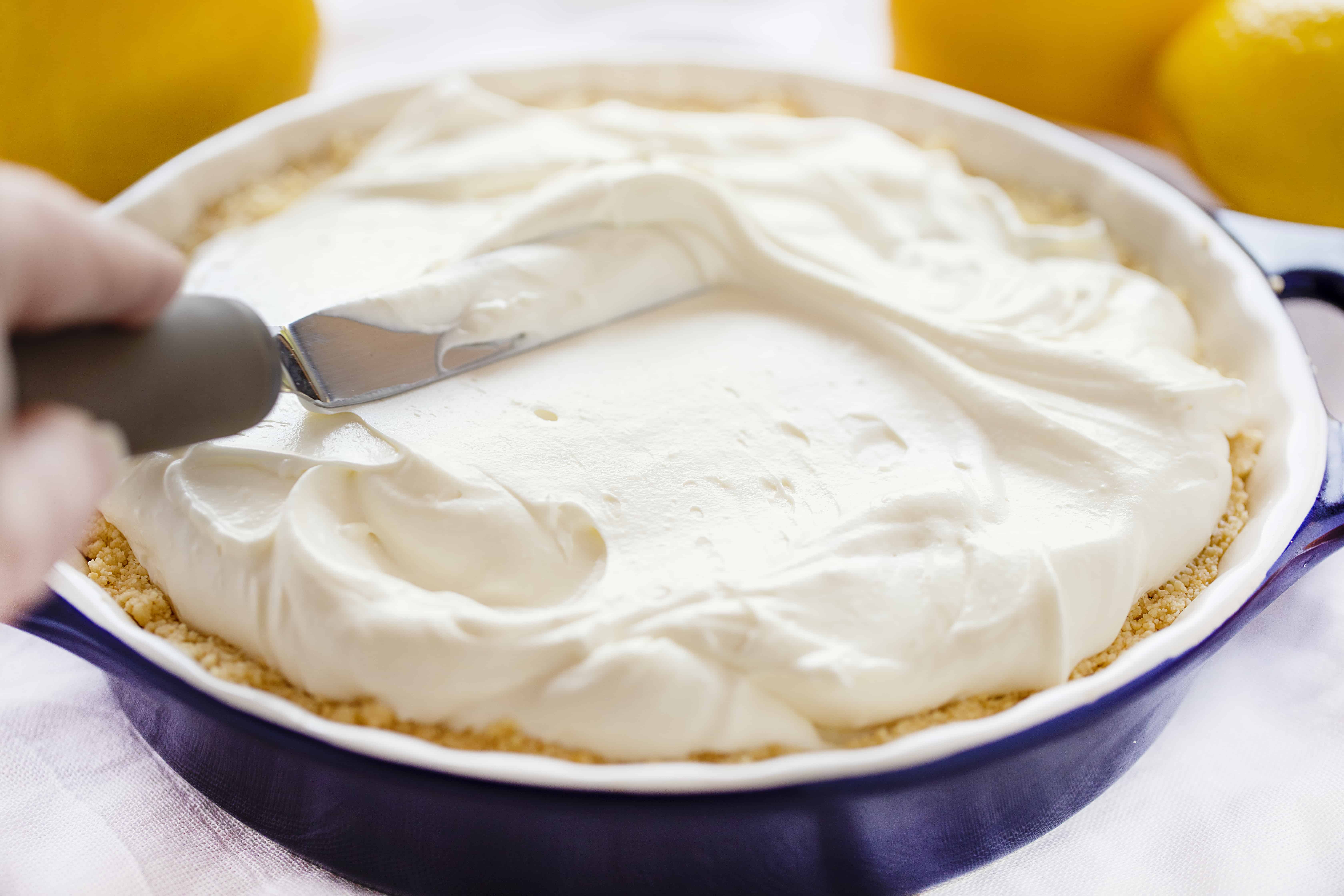 如何制作柠檬芝士蛋糕奶油派