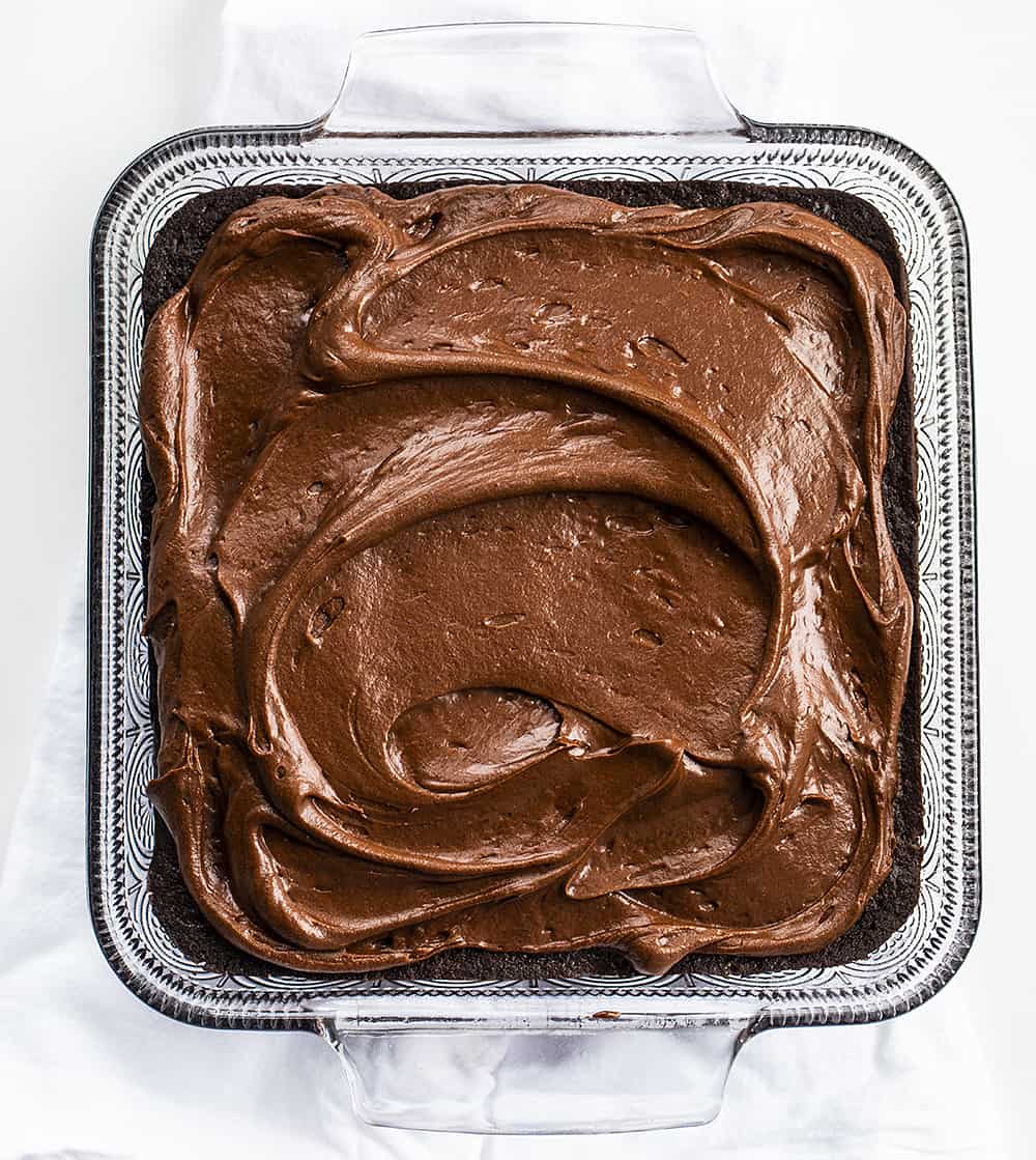 巧克力蛋糕加巧克力糖霜的开销