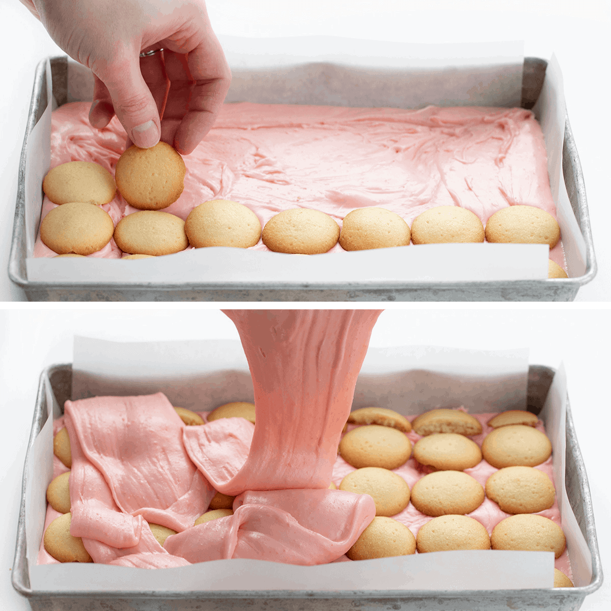 制作草莓脆饼软糖
