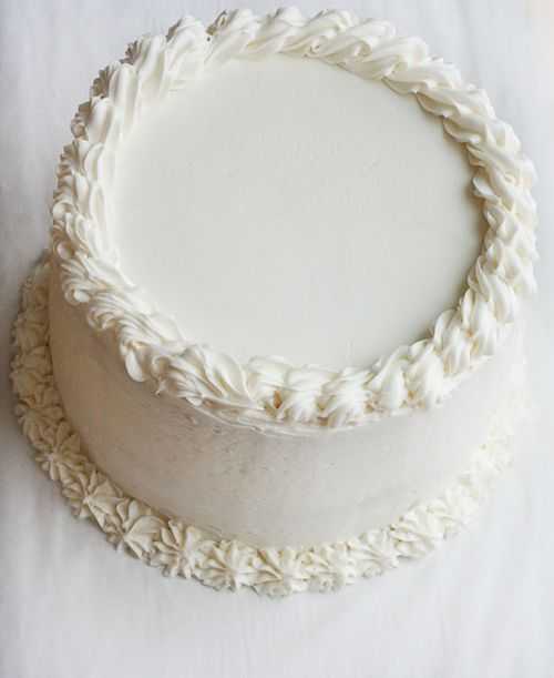 里面有惊喜的白色蛋糕