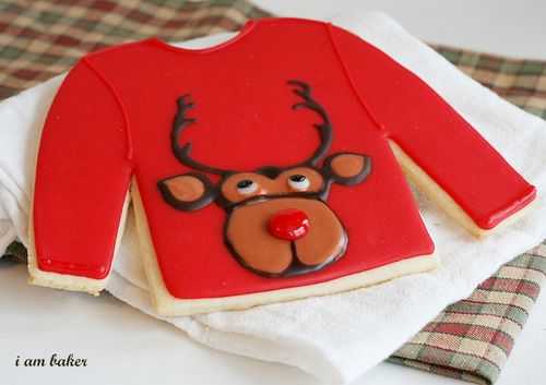丑陋的圣诞毛衣饼干！#ullysweatercookies.