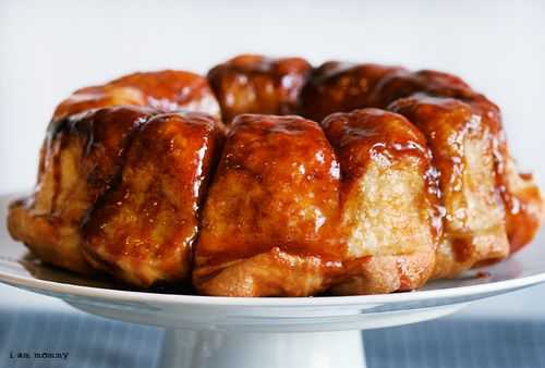有史以来最好的猴子面包！#caramel #bread #breakfast #rolls